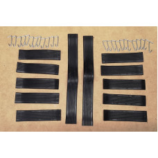 Seat base straps